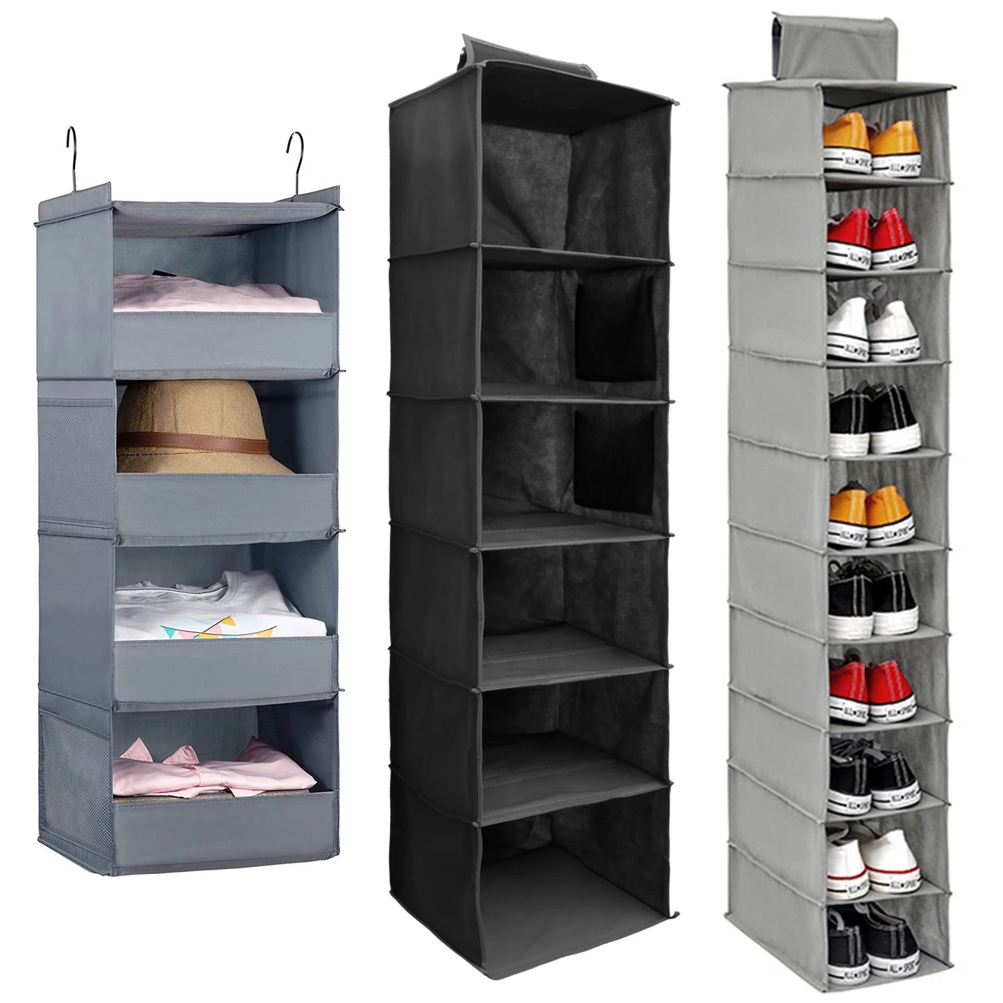 XL Hanging Shoe Organizer – Space-Saving Closet Storage
